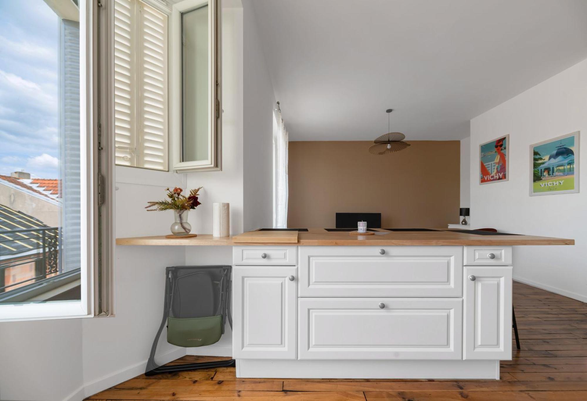 Le Grenet - Appartement Design En Duplex Vichy Exterior foto